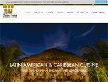 Tablet Screenshot of hiddentreasurebelize.com